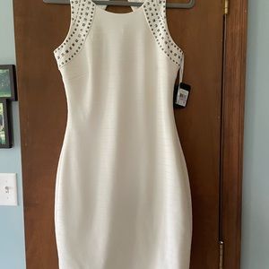 White guess dress